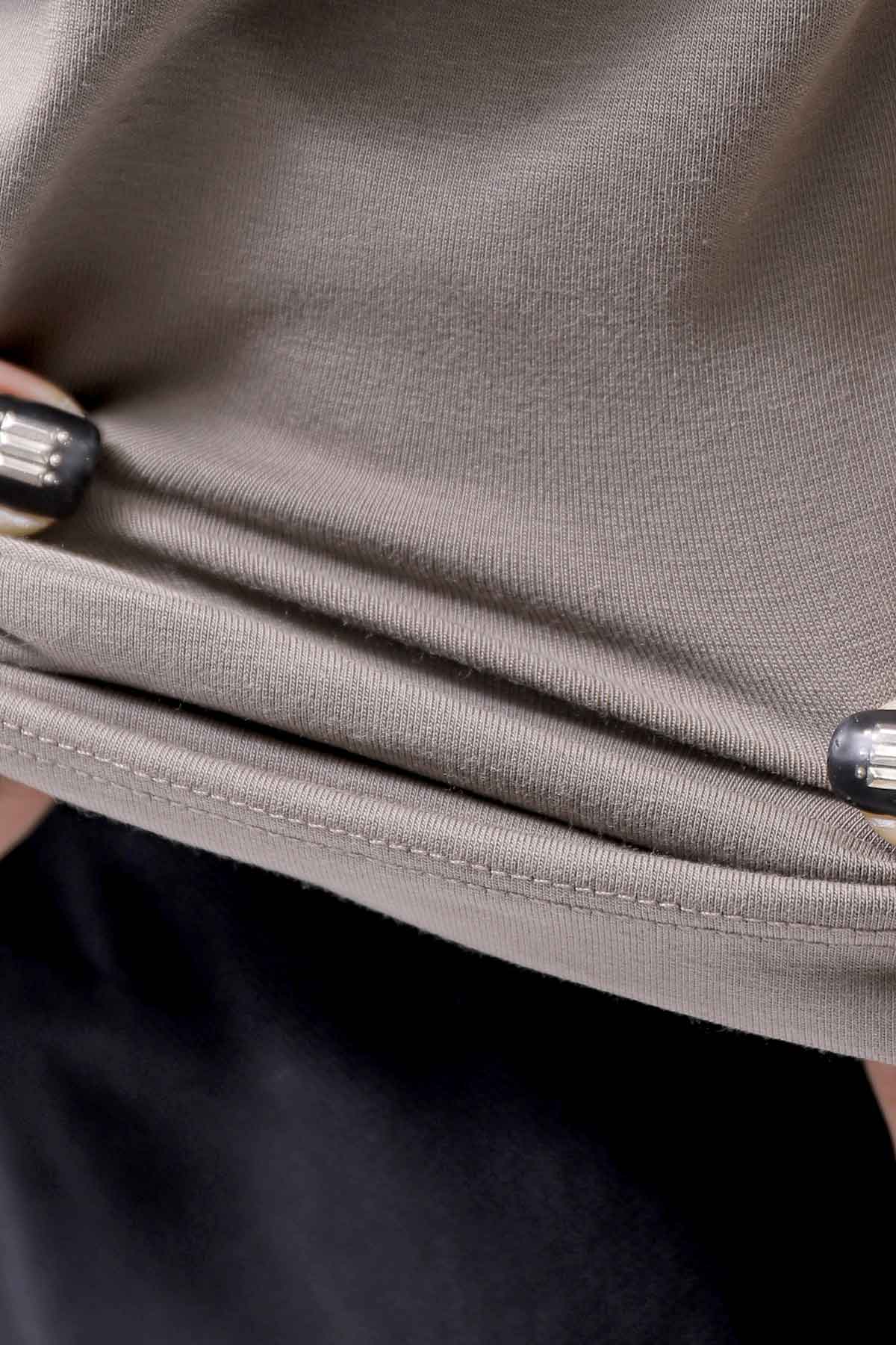 【thom/krom】 UNISEX COTTON MODAL RELAX FIT TEE MTS869_ROCK