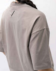 【thom/krom】 UNISEX COTTON MODAL RELAX FIT TEE MTS869_ROCK