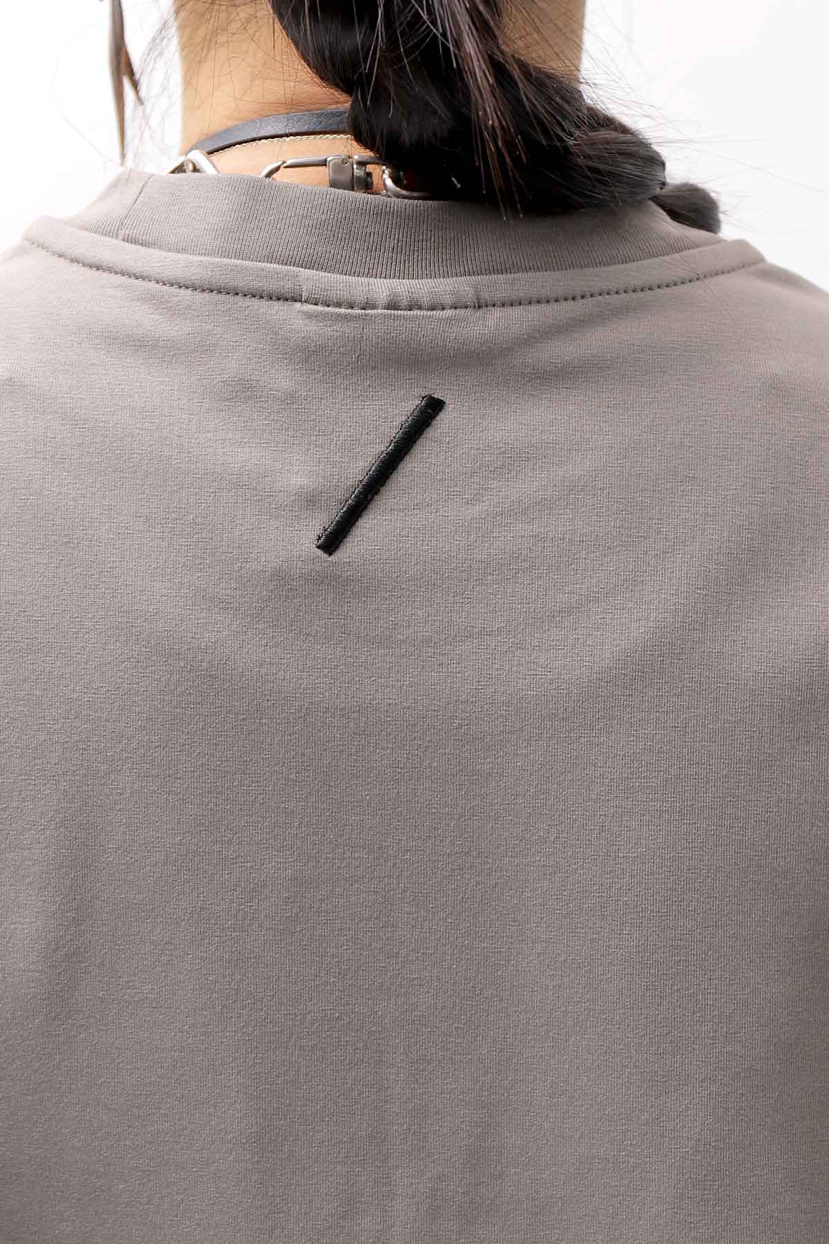 【thom/krom】 UNISEX COTTON MODAL RELAX FIT TEE MTS869_ROCK