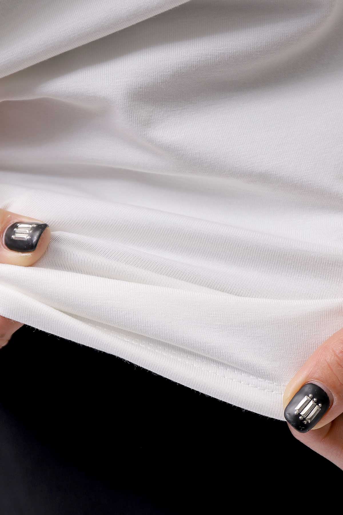 【thom/krom】 UNISEX COTTON MODAL RELAX FIT TEE MTS869_OFF WHITE