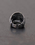 【Rusty Thought】 FLAT BRAIDED SILVER RING_RT01