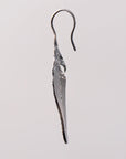 【Rusty Thought】 SILVER FEATHER EARRING_RT05