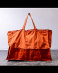 【CHRISTIAN PEAU】 COTTON LEATHER TOTE BAG_MARIGOLD