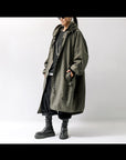 【RUNDHOLZ】 UNISEX OVERSIZED MODS COAT 323 1212_JUNGLE