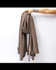 【PLÜ】 COTTON SWEAT MEGA STOLE PL16S_CHOCOLATE