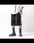 【thom/krom】 UNISEX COTTON HALF PANTS MST471_BLACK