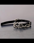 【GOTI】 MIXED CHAIN&LEATHER BRACELET_BR1978