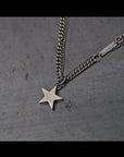 【GOTI】 STAR TOP DOUBLE CHAINS NECKLACE_STAR2