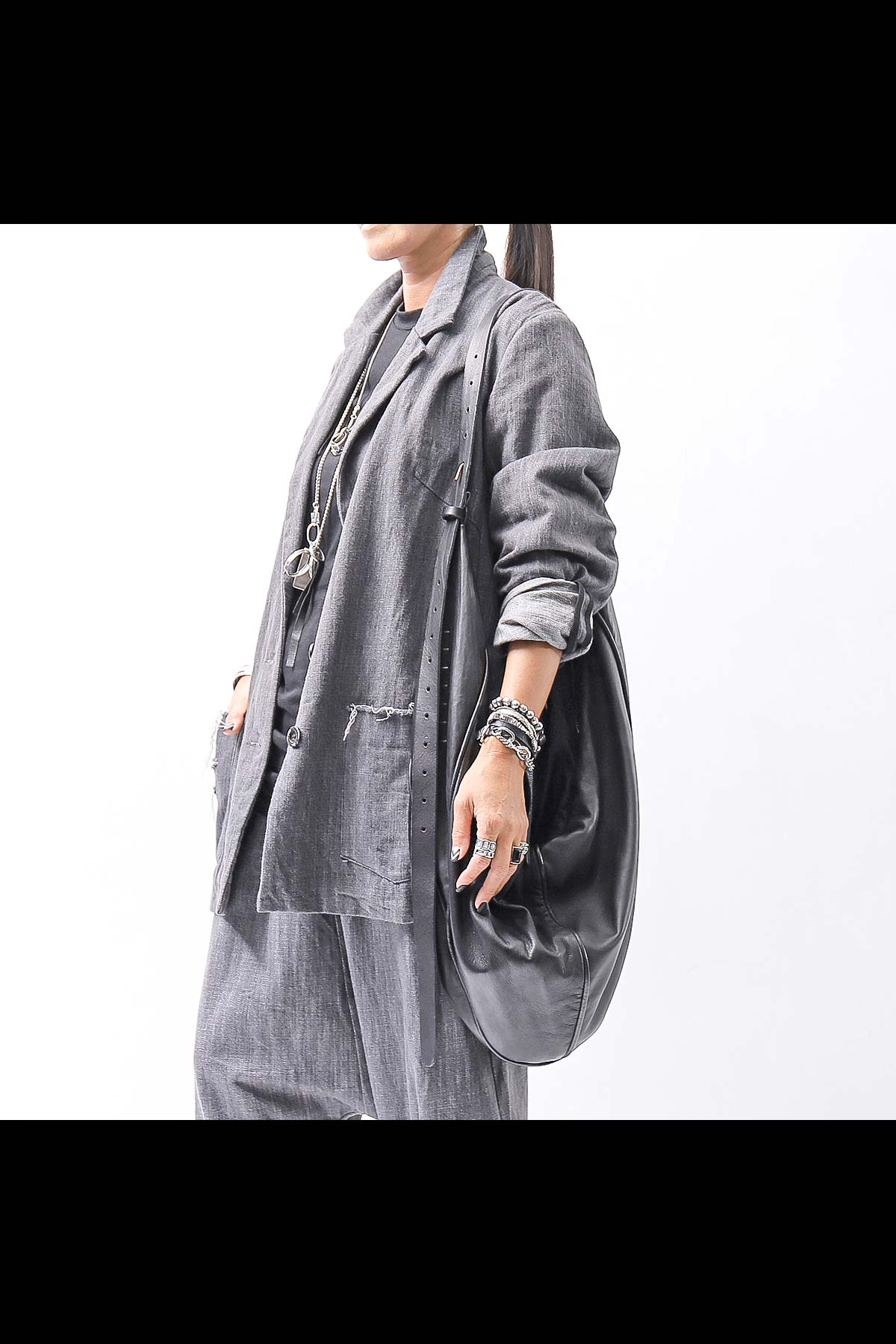 【DANIELE BASTA】2WAY SHOULDER GOCCIA DBM001_BLACK