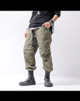 【bajra】 UNISEX COTTON EASY PANTS 159QP01_MILITARY