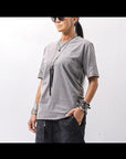 【thom/krom】 UNISEX REGULAR FIT COTTON TEE MTS924_DARK USED GREY