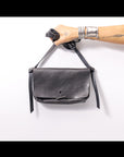 【DANIELE BASTA】 FLAP WALLET POUCH DBM008_BLACK