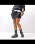【Primordial is Primitive】 COVERED SHORT PANTS 203AL_BLACK