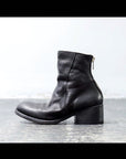 【Portaille】 HORSE LEATHER ANKLE BOOTS PQ05_BLACK