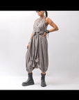 【studio b3】 MULTI-WAY PANTS&SKIRT DRESS NB2088_SAND OLD DYE