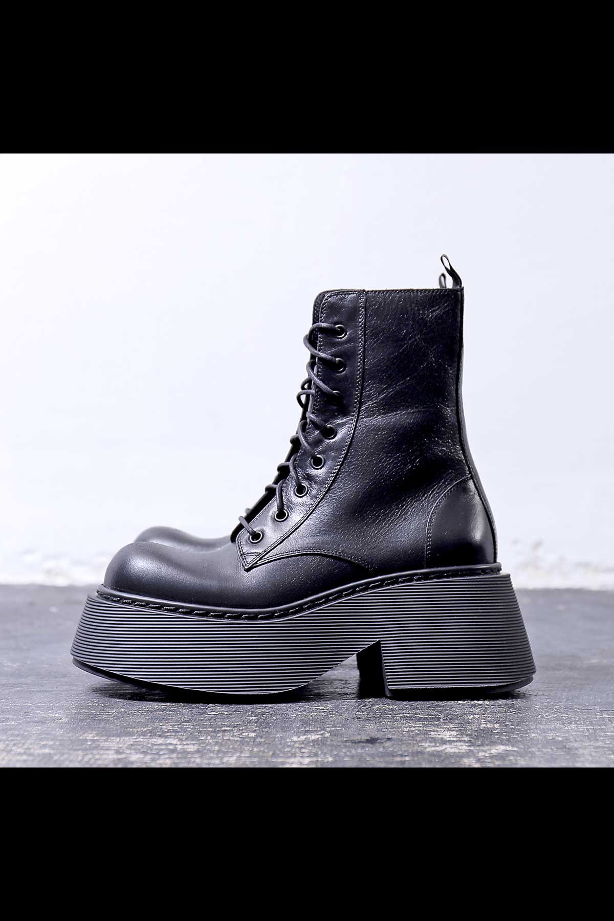 【VIC MATIE】 PLATFORM LACE-UP BOOTS 7700D