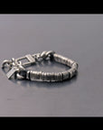 【GOTI】 SILVER FLAT SQUARE BRACELET_BR2343