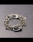 【GOTI】 MIXED SILVER CHAIN BRACELET_BR2193