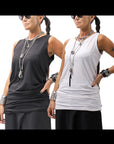 【bajra】 STRETCH INNER LONG TANK TOP BLACK&WHITE SET 160QK02
