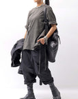 【Andrea Ya'aqov】 UNISEX COTTON TOPS MOPW33_SMOKE BROWN