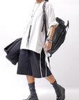 【Andrea Ya'aqov】 UNISEX COTTON TOPS MOPW33_WHITE