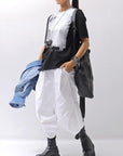 【bajra】 UNISEX PRINTED TEE BLACK&WHITE SET 156QK02