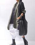 【PLÜ】 COTTON STRETCH TOP PL17T_BLACK