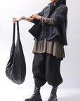 【PLÜ】 COTTON STRETCH TOP PL17T_CHOCOLATE