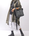 【bajra】 UNISEX 2WAY SWEAT ZIP-UP CARDIGAN 160QK03_MILITARY