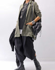 【Primordial is Primitive】 UNISEX STRETCH SHIRT BLOUSON 2026AL_MILITARY