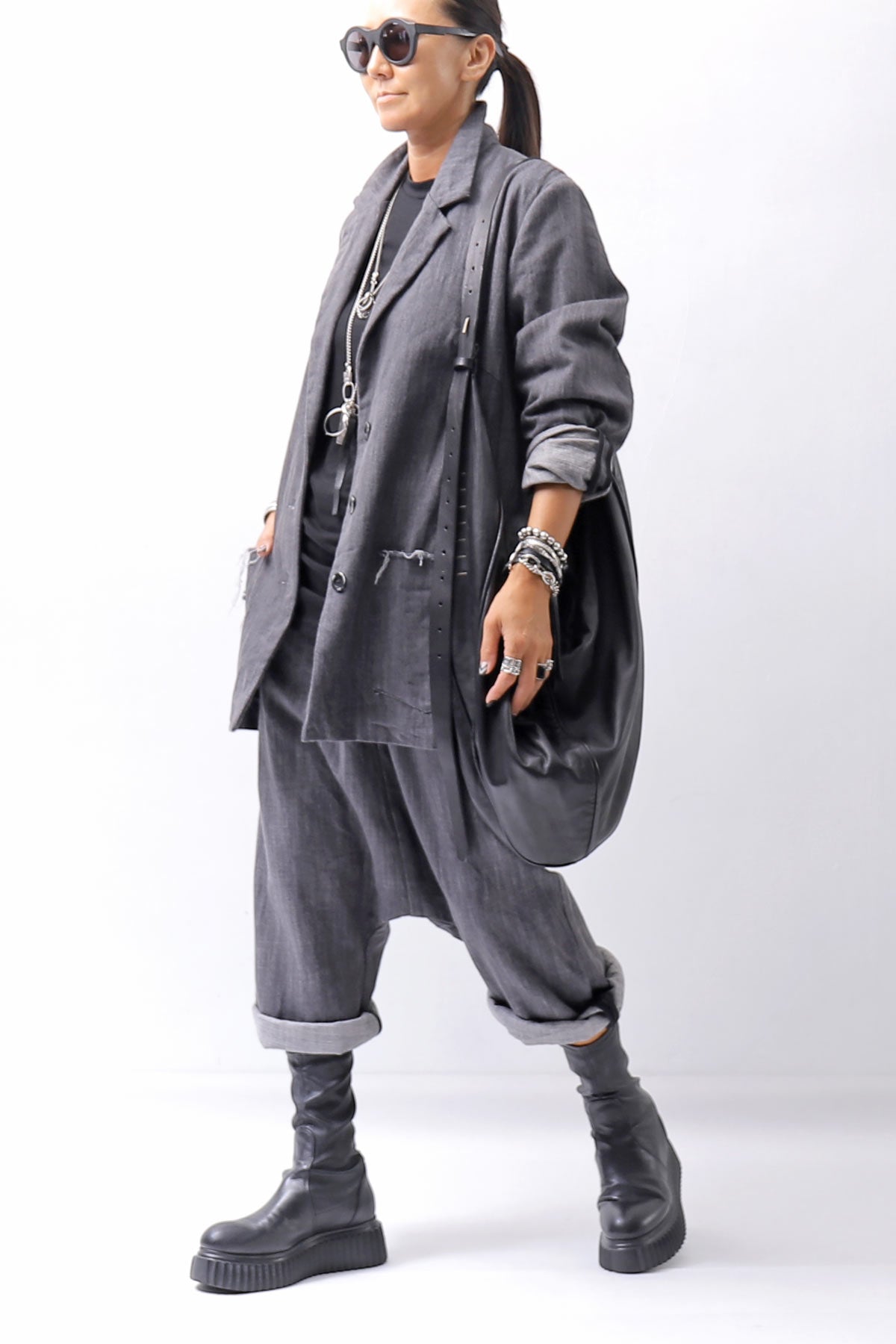 【DANIELE BASTA】2WAY SHOULDER GOCCIA DBM001_BLACK