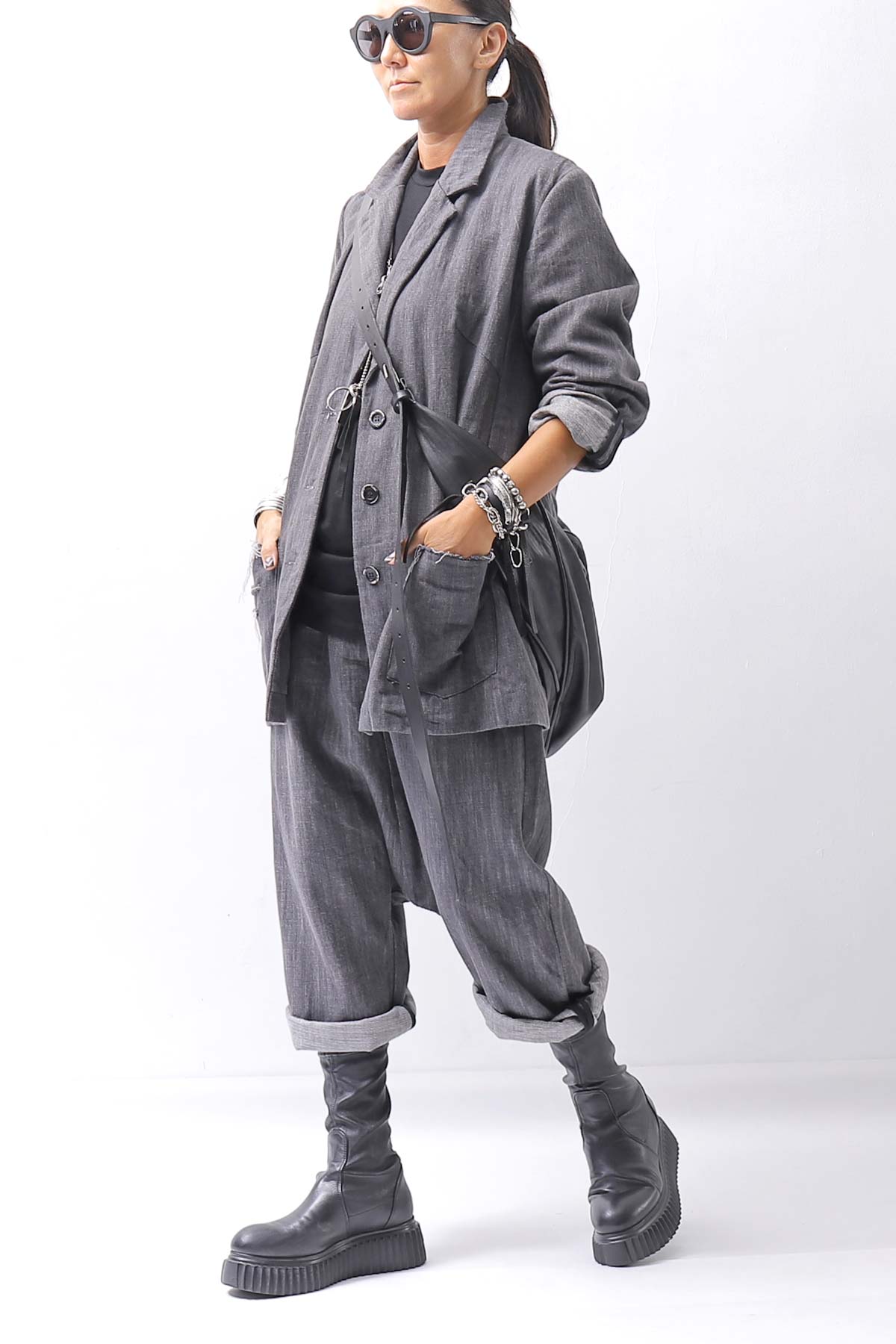 【DANIELE BASTA】2WAY SHOULDER GOCCIA DBM001_BLACK