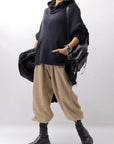 【RUNDHOLZ】 VINTAGE-DYED STRIPED WIDE PANTS_CLAY CLOUD STRIPE