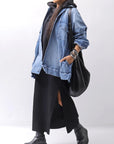 【thom/krom】 SKIN COTTON SLEEVE-LESS LONG DRESS WD58_BLACK