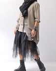 【studio b3】 MULTIWAY TOP&SLEEVELESS TOP SET NB2156_SAND OLD DYE