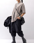 【thom/krom】 UNISEX COTTON MODAL RELAX FIT TEE MTS869_ROCK