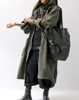 【RUNDHOLZ】 UNISEX OVERSIZED MODS COAT 323 1212_JUNGLE