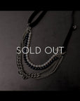 【GOTI】 MIXED CHAIN & PEARL NECKLACE SPECIAL EDITION_CN0304P