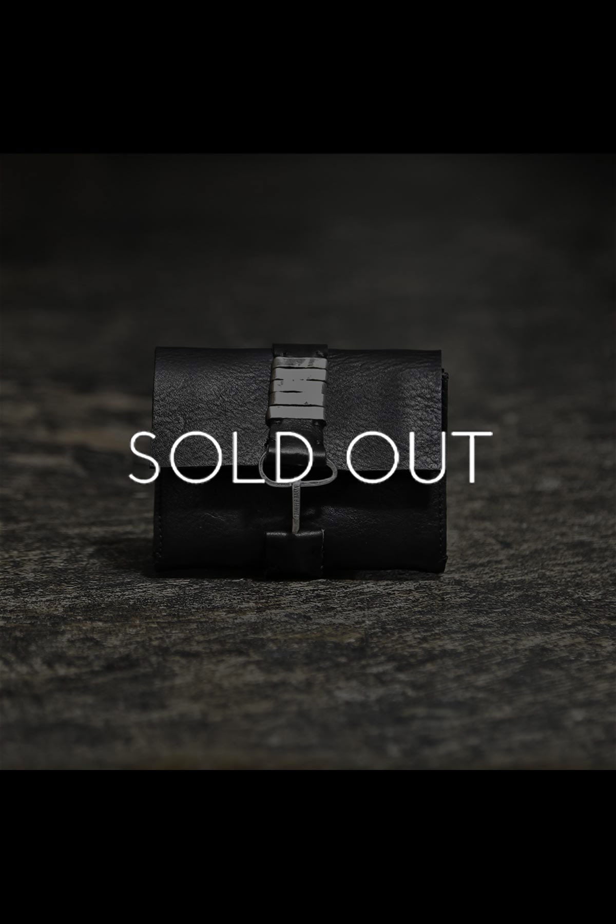 DANIELE BASTA】 LEATHER COIN&CARD CASE DB789_BLACK