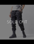 【Andrea Ya'aqov】 UNISEX DENIM CARGO PANTS DEN60_BLACK