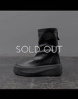 【VIC MATIE】 ECO STRETCH LEATHER SNEAKER BOOTS 2310D_BLACK