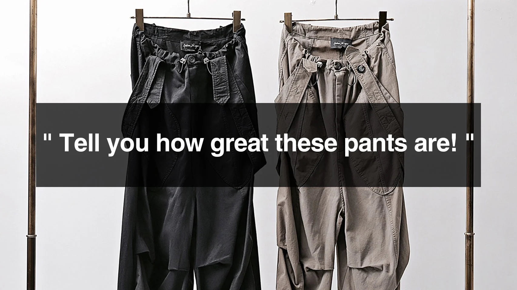 Tell you how great these pants are! – QUADRATO Boutique