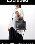 【DANIELE BASTA】 2WAY MINI TOTE HAND BAG DBM014_BLACK