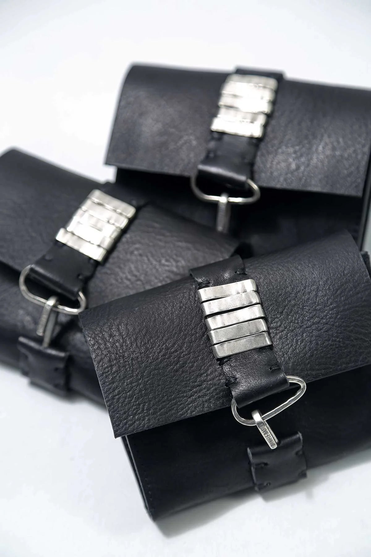 【DANIELE BASTA】 LEATHER COIN&amp;CARD CASE DB789_BLACK