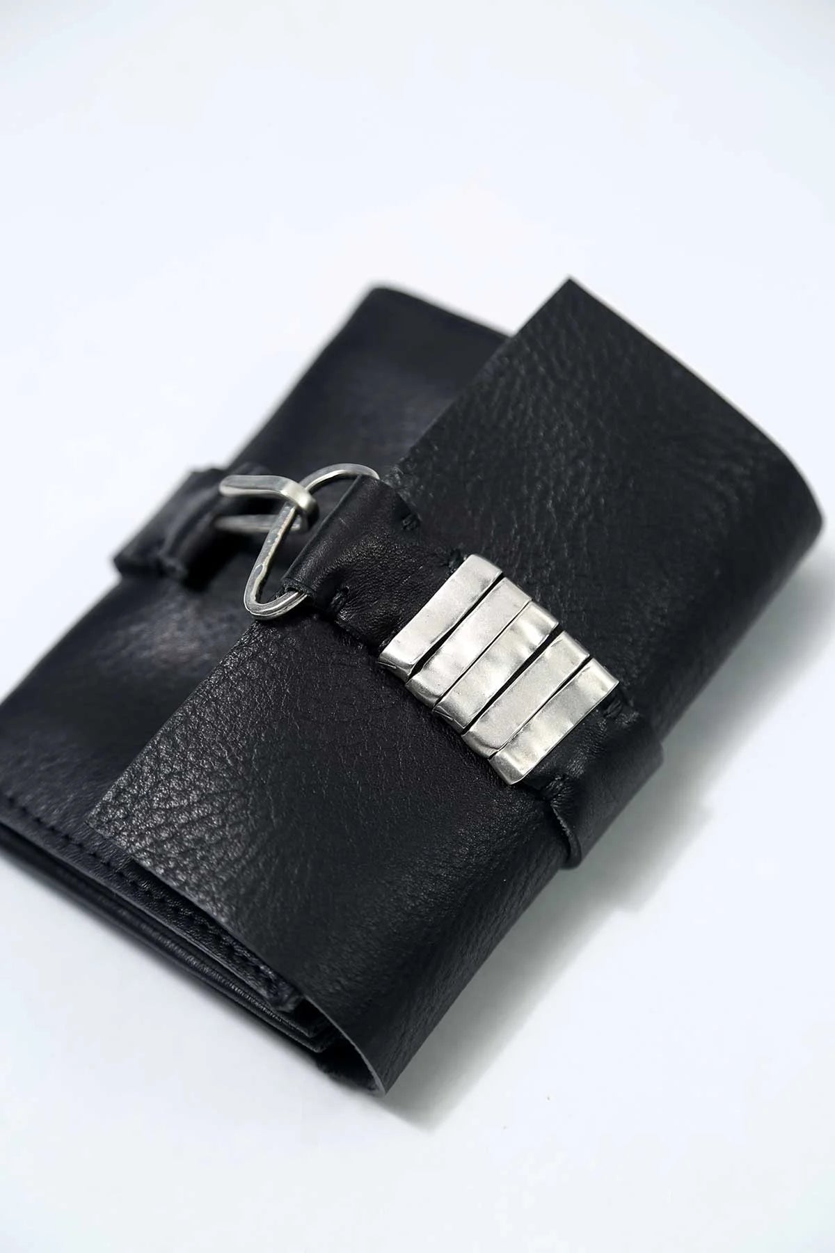 【DANIELE BASTA】 LEATHER COIN&amp;CARD CASE DB789_BLACK