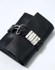 【DANIELE BASTA】 LEATHER COIN&CARD CASE DB789_BLACK