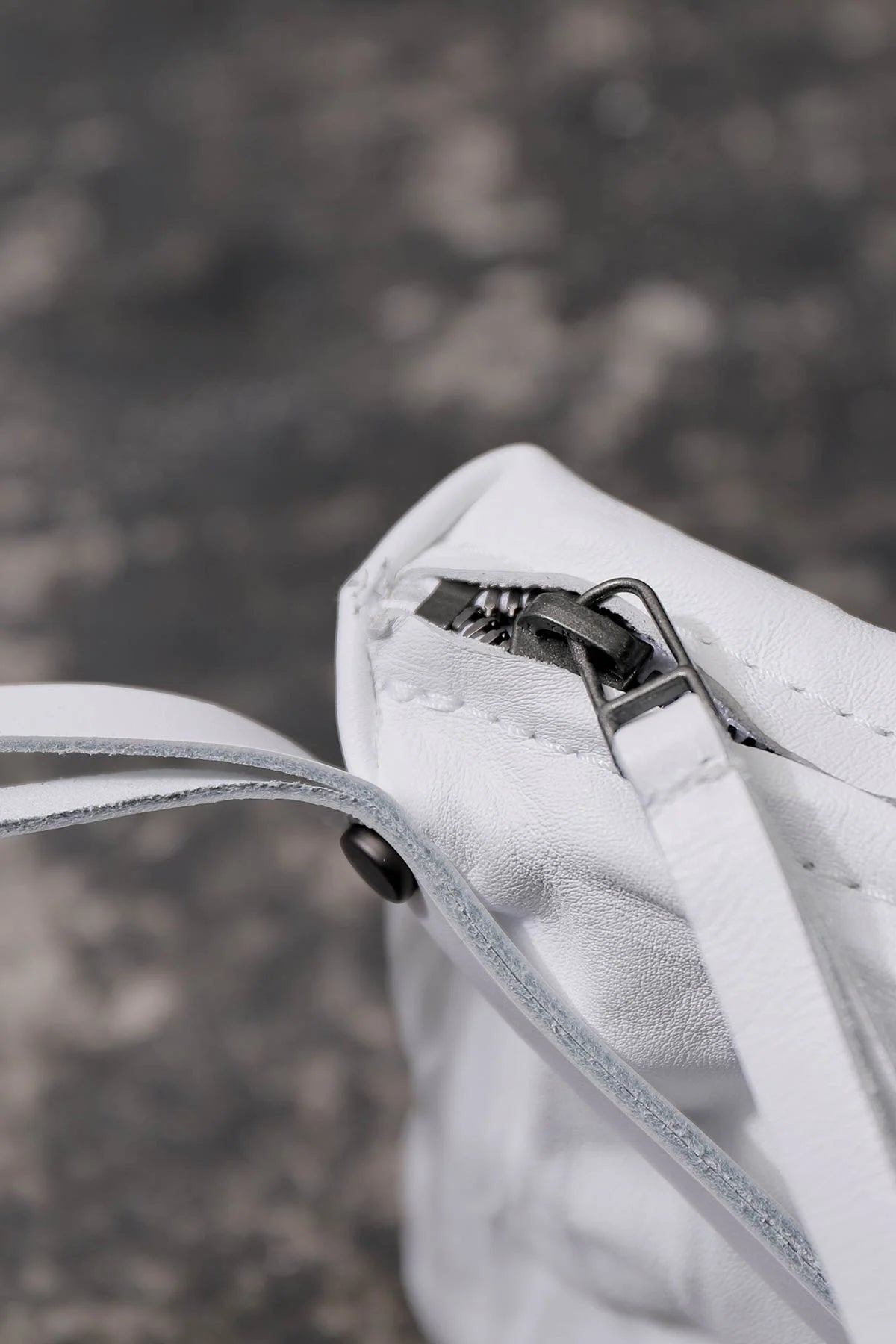 【PAL OFFNER】 LEAHER SHOULDER POUCH 0000-60-3115_WHITE