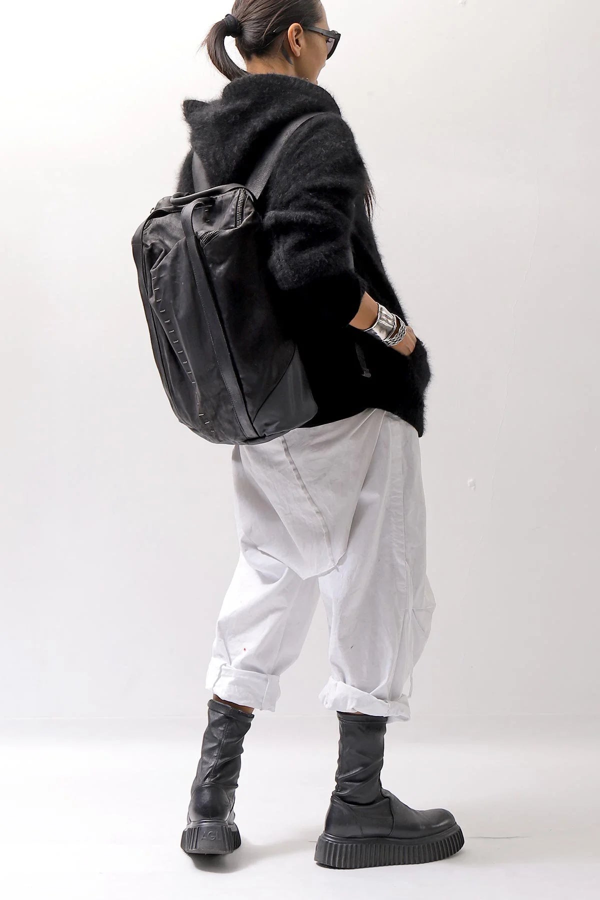 【DANIELE BASTA】 BULL LEATHER 2WAY BACKPACK DB683