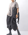 【DANIELE BASTA】 UNISEX 2WAY PATCHWORK SHOULDER BAG_BLACK