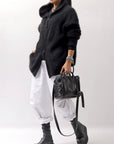 【DANIELE BASTA】 MINI BOSTON SHOULDER BAG_BLACK